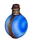 Wizard's Accessory - Throwing potion Larp weapon - Colour: Green